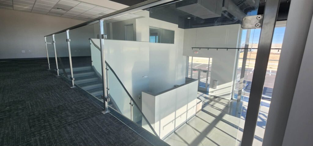interior commercial glass